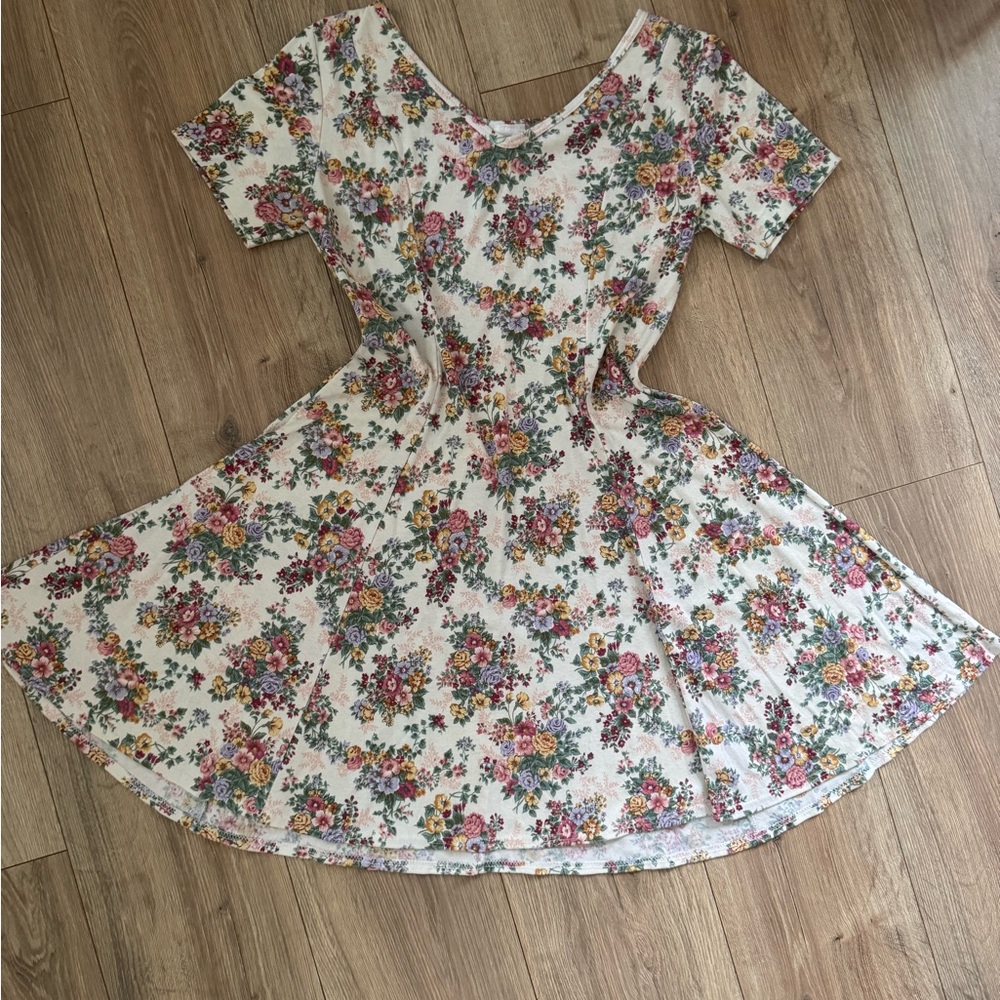 Vintage Floral Dress